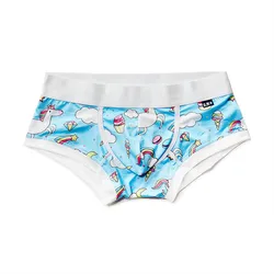 Man's Underwear Men's Shorts Fruit Cartoon Boxers Underpants Men Cute Ropa Interior Hombre Calzoncillos Hombre Gay Boxers Hombre