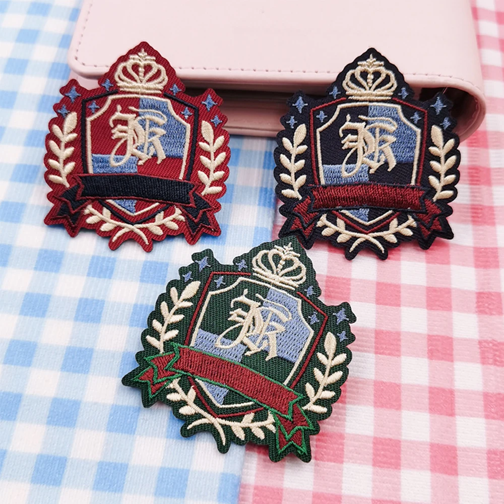 1 Piece 5*7cm Jk Sailor Suit Embroidered Brooch Lovely Embroidered Badge Customized Japanese College Style Uniform Accessories