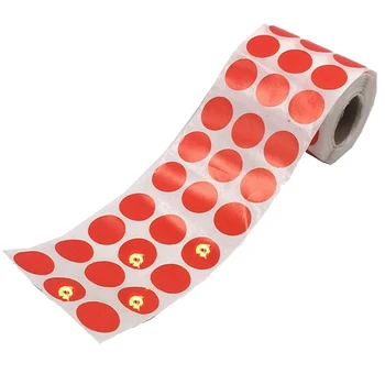 4 ​ /5 (2cm) 900 יחידות / גליל מדבקות אדומות לפצצת מטרה כיסוי יישומים ליריית מטרה של כל הנשק, האקדח, ה-BBS