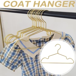 10pcs Children Clothing Hangers Anti slip Aluminum Alloy Hangers wardrobe Space Saving Hanger Baby Coat Skirt Dress Drying Rack