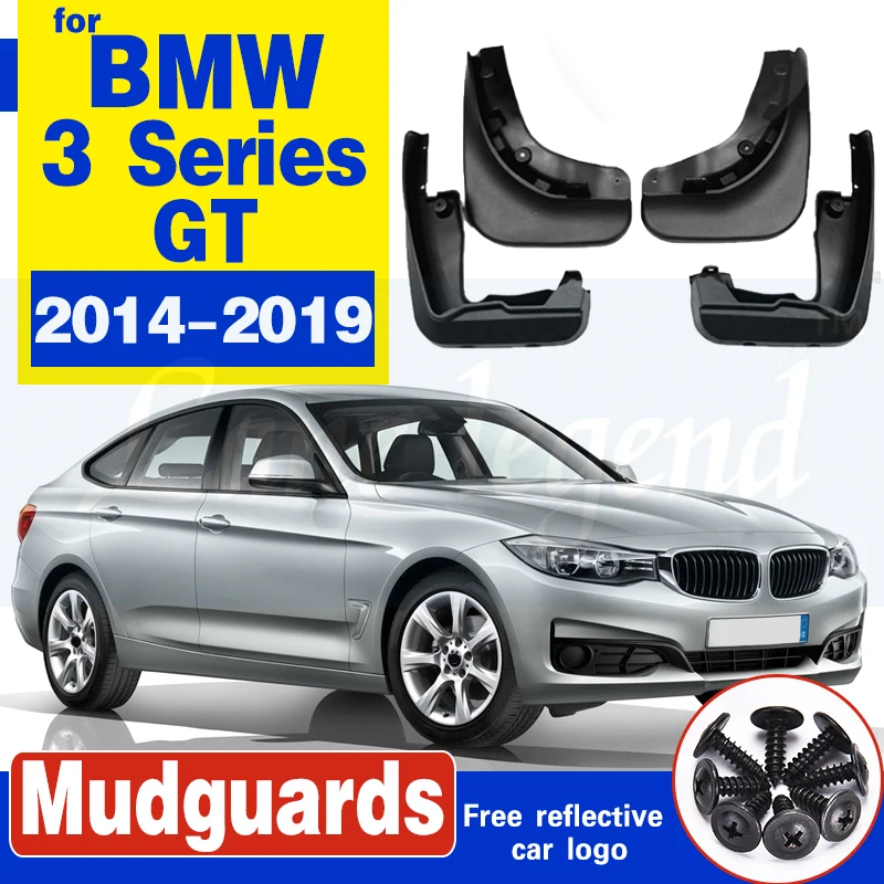 Mudflap for BMW 3 Series Gran Turismo GT 2014~2019 F34 Fender Mud Guard Splash Flaps Mudguards Accessories 2015 2016 320i 330i