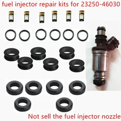 6sets Fuel Injector Repair Kits For Denso Parts# 23250-46030 For Toyota Supra Lexus SC300 GS300 3.0L (AY-RK133)