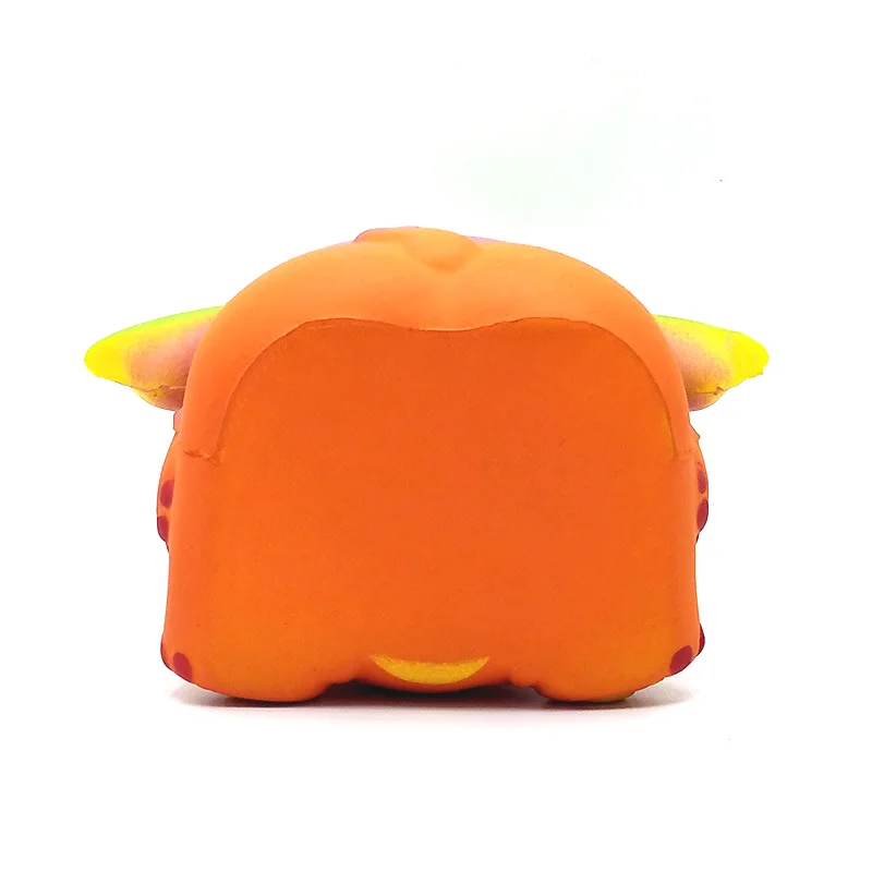 Squishies-juguetes de dibujos animados coloridos para niños y niñas, Demon Squishy, Slow Rising Squeeze Toys, Halloween Cute Big Ear Doll, Gift,