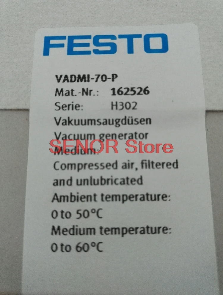 Brand new original vacuum generator VADMI-70-P 162526