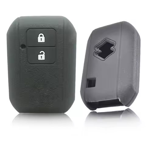 Silicone Rubber Car Key Cover Case Set For Suzuki Ertiga Swift 2017 Wagon R Japanese Monopoly Type 3c 2button Remote Key Holder