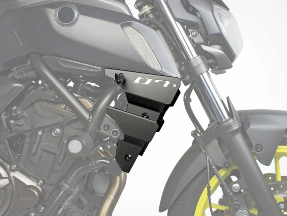 Nieuwe MT07 FZ07 Motorfiets Motor Radiator Side Cover Voor Yamaha MT-07 FZ-07 2018 2019 2020 2021 Mt Fz 07 Radiator zijpanelen Kit