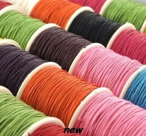 

BEST lowest price multicolor bracelet 1 5mm nylon 160M/15yards/lot Chinese knot tread shamballa cord String Rope tassel rtg34