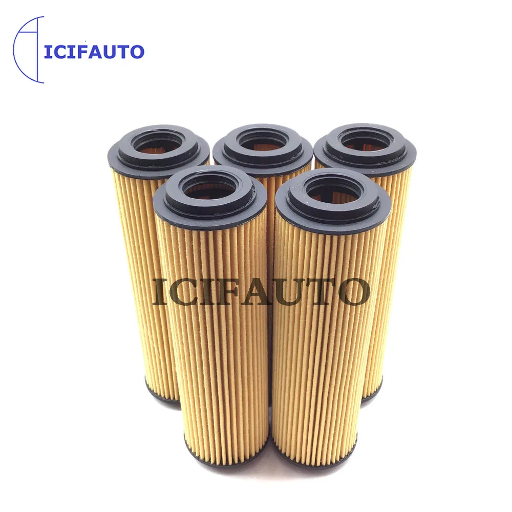 5X Engine Oil Filter For Mercedes W203 C204 CL203 S203 S204 C209 A209 W211 R171 CLK SLK Sprinter A2711800009  2711840102