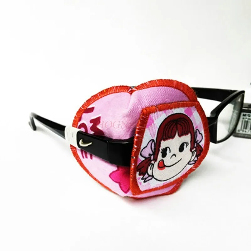 Sister amblyopia goggles for monocular correction full cover for children handmade cotton summer light and three-dimensional