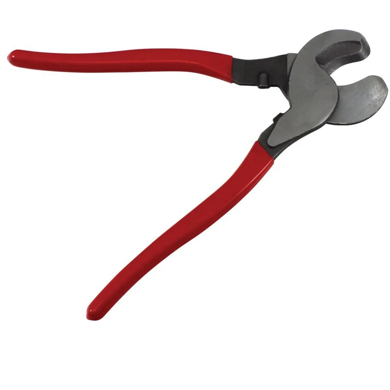 Hand Tools 9-1/2 inch Cable Cutters High Leverage Coaxial Cable Cutter for Aluminum Copper Communications Cable