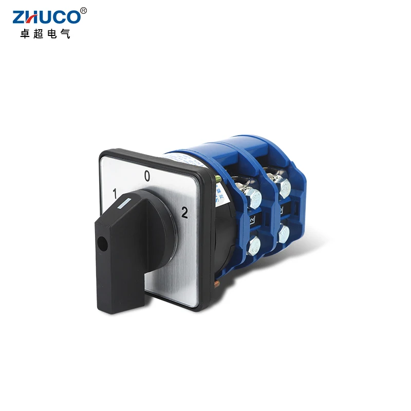 ZHUCO SZW26/LW26-160 160A 240V 3 Position On-Off-On 1 2 3 4 phase Universal Changeover Cam Switch  D101.1 D202.2 D303.3 D404.4