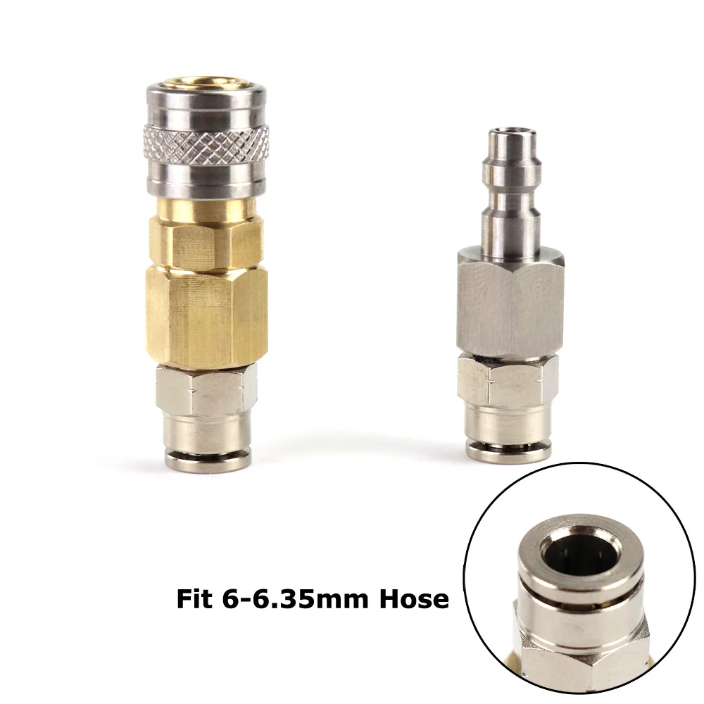 Acoplador HPA SLP FLEX de desconexión rápida para manguera de aire - imagen 5