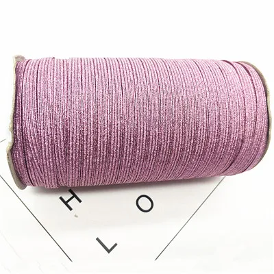 Glitter Elastic Sewing Band, 1 Roll for DIY Crafts