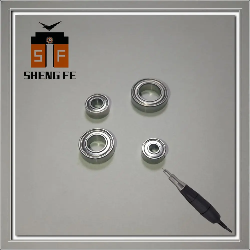 4Pcs/Lot STRONG 210 102 102L 105L Carbon brush Micromotor Handpiece Ball Bearing Kit Electric Nails Drill Kit 1260 1480 940 830