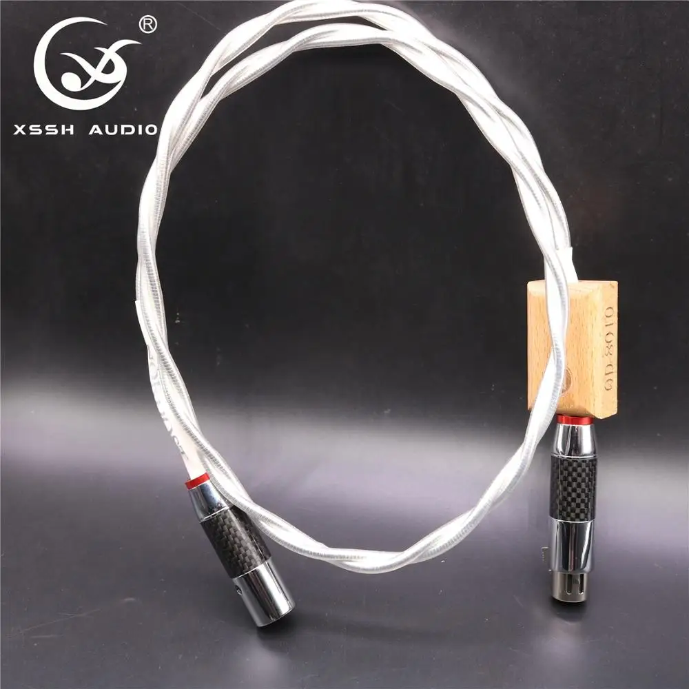 

XSSH Audio High Quality 3 pins Female XLR to Male XLR or RCA to RCA Coaxial Audio Line Cable XLR cables Wire