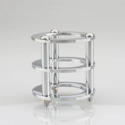 2PCS Gold/Chrome Plated Protector Cover Hi-End Vacuum Tube Guard for 12AX7 12AT7 ECC83 6922 5687 HIFI Vintage Audio AMP DIY