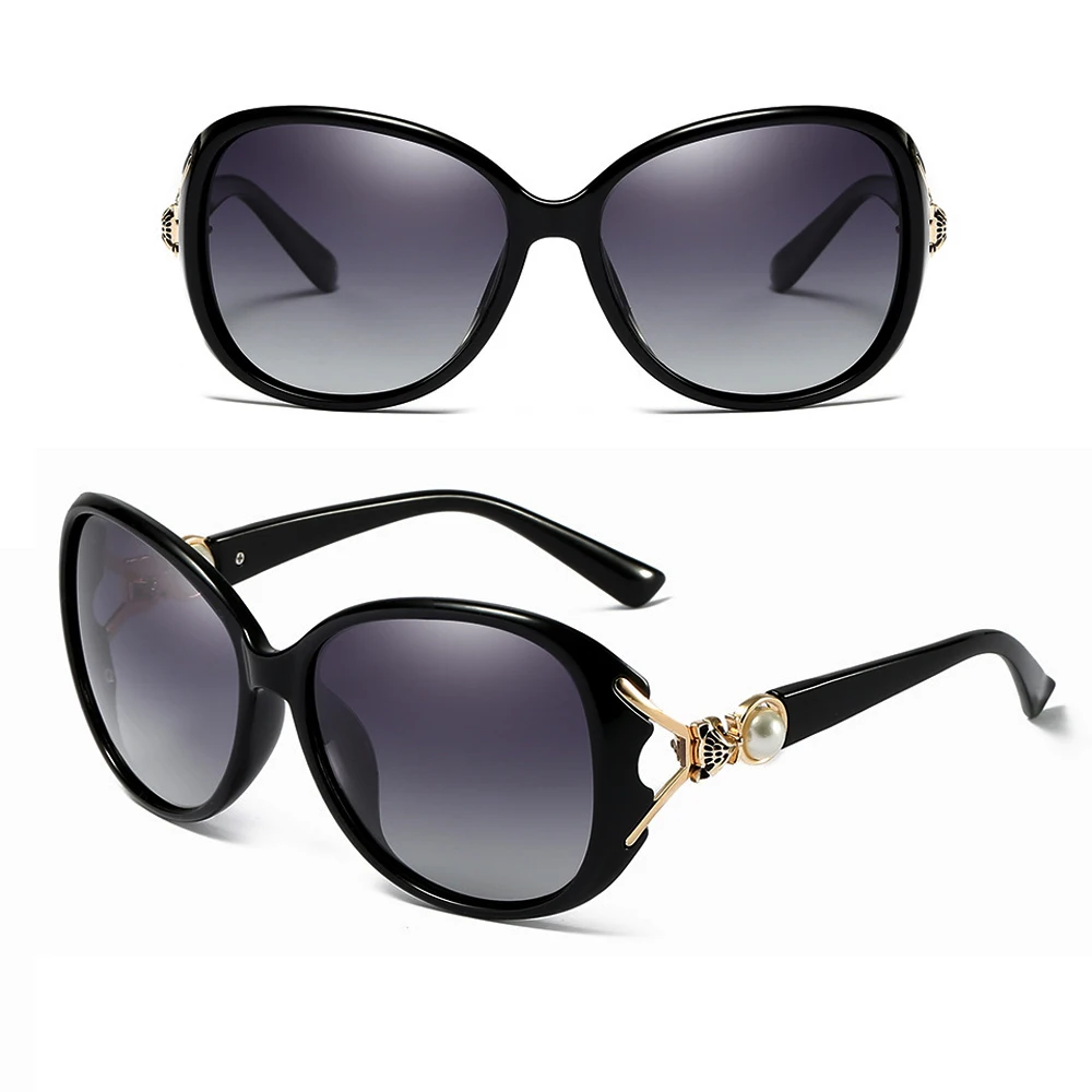 Shopping Beach Driver Sun Glasses Ladies Polarized Mirror Sunglasses Custom Made Myopia Minus Prescription -1 to -6 image 3