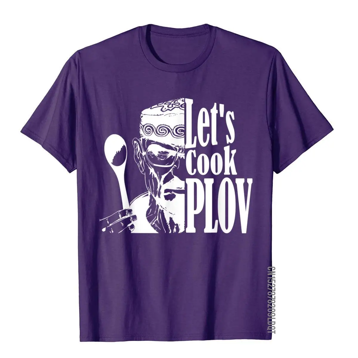 Let's Cook Plov T-Shirt - Fun American Uzbek Stereotype Tee T-Shirt Cute Man T Shirts Fitness Tops Tees Cotton High Street