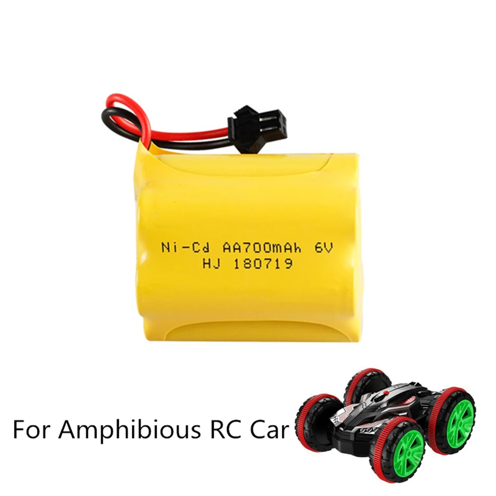 6V 700mAh NiCD Battery and charger For Rc Toys Cars Tanks Truck Robots Guns Boats AA Ni-CD 6v Rechargeable Battery