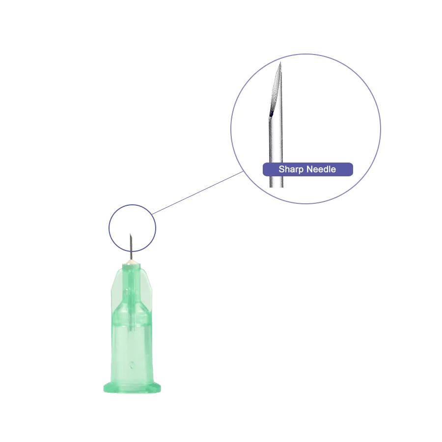 100pcs Korean Painless small needle painless beauty ultrafine 30G * 4mm , 30G * 13mm , 30G * 25mm syringes Needles Eyelid Tools