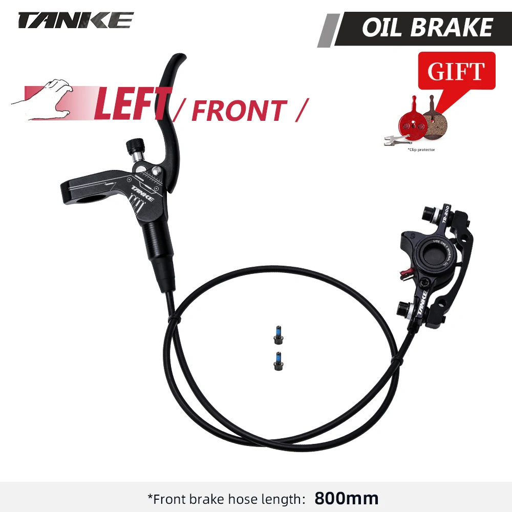 MTB Fiets Hydraulische Schijfrem Oliedruk Remklauw Klem Rem 160mm Voor Achter handvat EEN B-stijl CNC fiets Accessoires upgrad