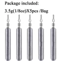 5pcs 3.5g sinkers