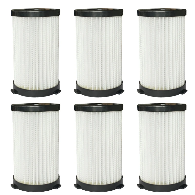 3/6 PCS Filter For MooSoo D600 D601 Cecotec Thunder Brush 520 560 Corded  Vacuum Cleaner  Filter HEPA  Element