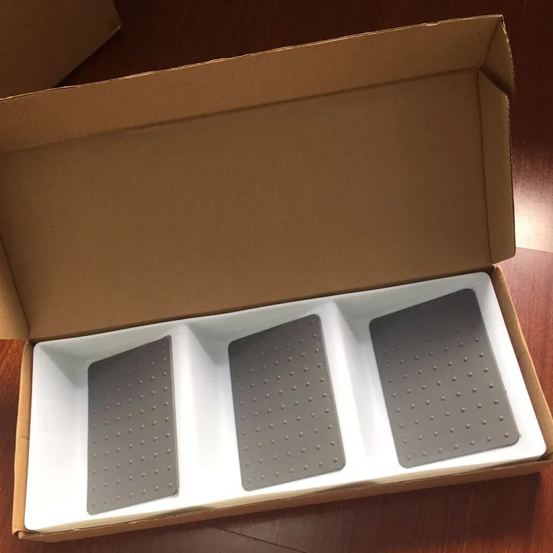 キッチンスパイスラックドロワー収納滑り止め3グリッド調味料用オーガナイザーdq-drop