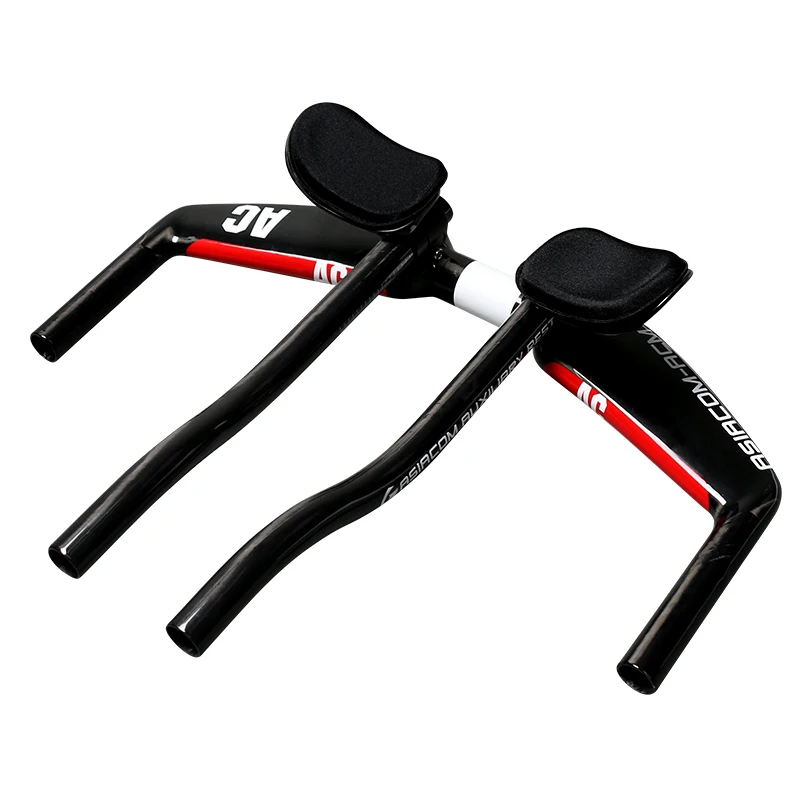 New Road bike time trial triathlon UD full carbon fibre handlebar carbon extended TT style rest bicycle handlebar