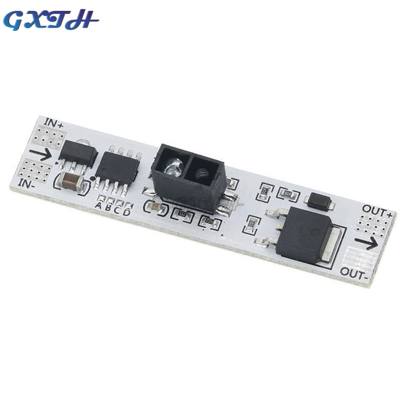 5-24V modulo interruttore a induzione manuale a onda spazzata a mano sensore di spazzata a mano armadio per casa intelligente armadio LED luce di controllo dimmerabile