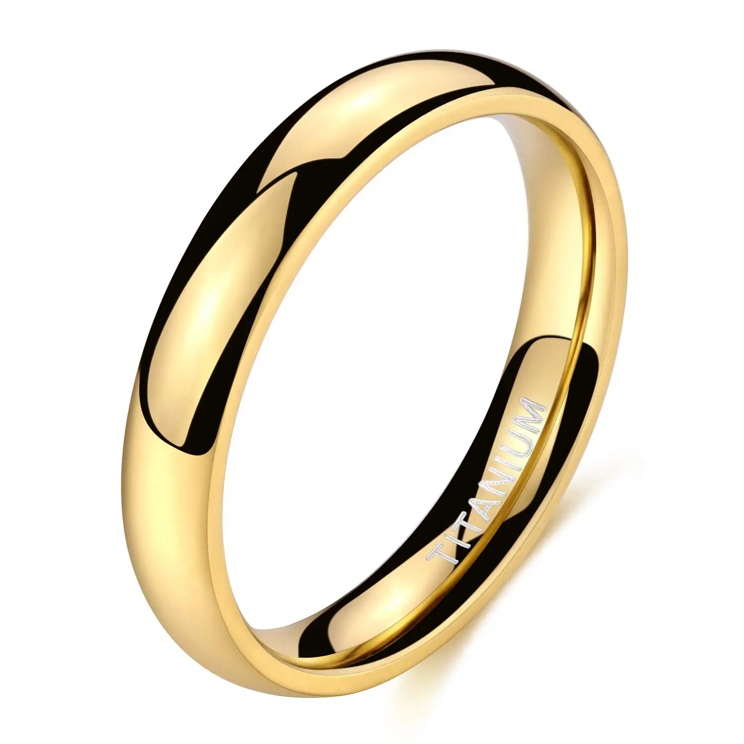 Somen 4mm Blau Männer Hochzeit Band Titan Ringe Verlobungsringe Für Frauen Nie Verblassen Hochglanzpolierte Ringe Für Party dropshipping – Detail 12