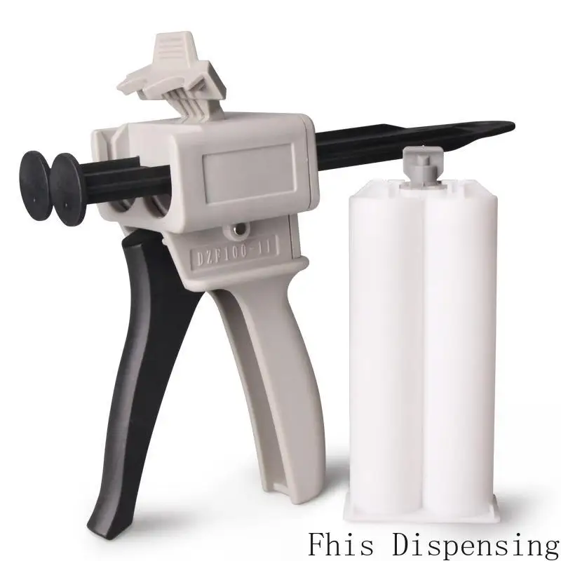 100ml Labor Saving AB Manual Glue Grab Glue Tool Two Component AB CylinPressure Glue Gun