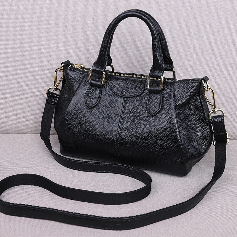 Genuine Leather Tassel Crossbody Bags 2023 New Women Luxury Ladies Small Shoulder Bag Female Messenger Bag Fashion Tote Purse