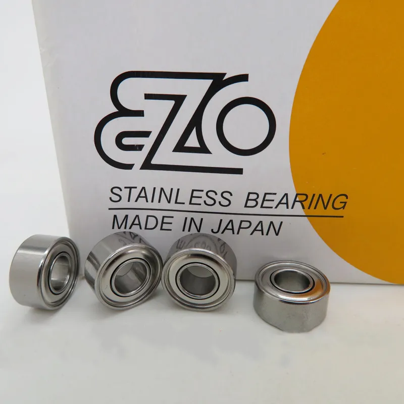 10pcs JAPAN EZO stainless steel ball bearing S683/684/685/686/687/688/689ZZ 3x7x3 4x9x4 5x11x5 6x13x5 7x14x5 8x16x5 9x17x5 mm