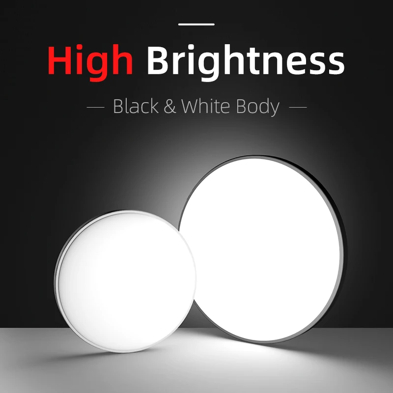 Led Ceiling Lights 220V Panel Light Led Lamp 15W 20W 30W 50W Ceiling Lamp For Living Room kitchen Decor Indoor Lighting fixture