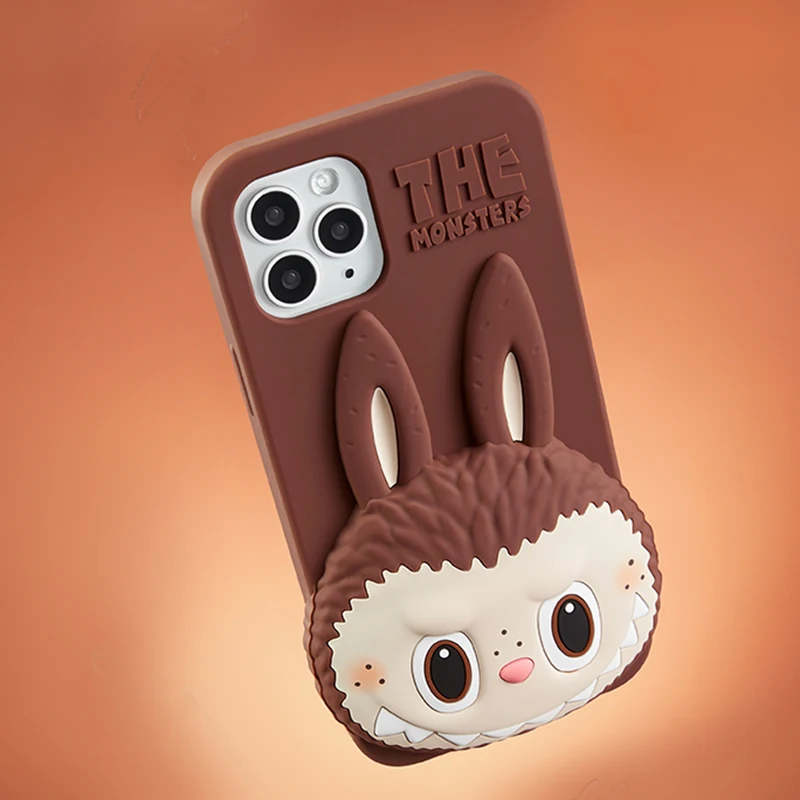 POP MART LABUBU Ốp Lưng Điện Thoại iPhone 13/IPhone13 Pro/IPhone13 Pro Max Miễn Phí Vận Chuyển