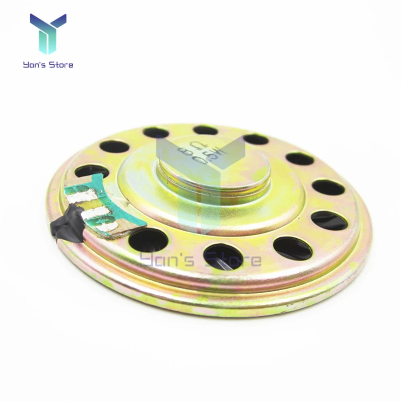 2 Chiếc 8 Ôm 0.5W Nhỏ Kèn 29Mm 36Mm Đường Kính 50Mm Loa Loa Sừng To loa Còi Ringer Kim Loại Bền