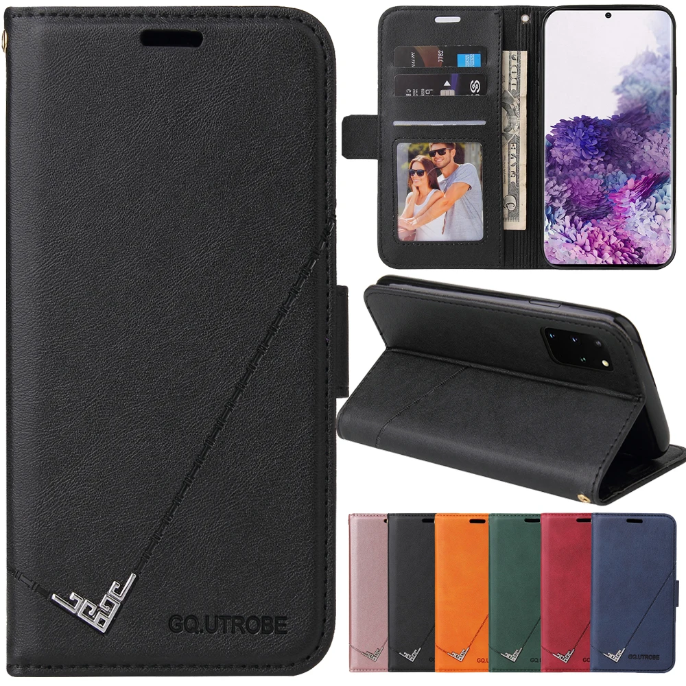 

Роскошный кожаный чехол-книжка для Samsung Galaxy S21 S20 FE Ultra S8 S9 S10 Plus Note 8 9 10 20 Ultra Plus M10 M11 M31S M51