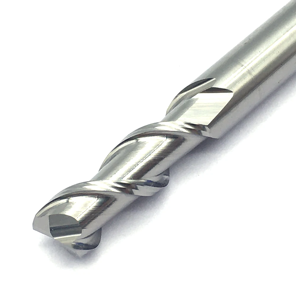 Endmill 1PCS HRC50 2F 6.0XD6X50L อลูมิเนียมทองแดงไม้ CNC เครื่องตัดเครื่องมือโลหะคาร์ไบด์ End Mill Milling CUTTER