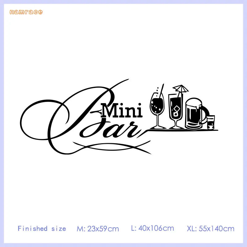 Large Carved Vinyl Wall Sticker, Removable Decal, Art Mural, Decorative, Bar, Beer, Restaurant, Shop, SP-243