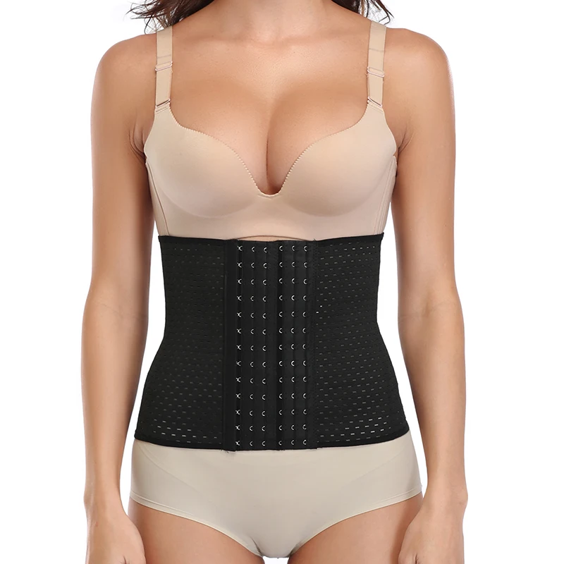 Plus Size XS-5XL Steel Boned Waist Trainer Corset Women Postpartum Band Sexy Bustiers Corsage Modeling Strap cinta modeladora US