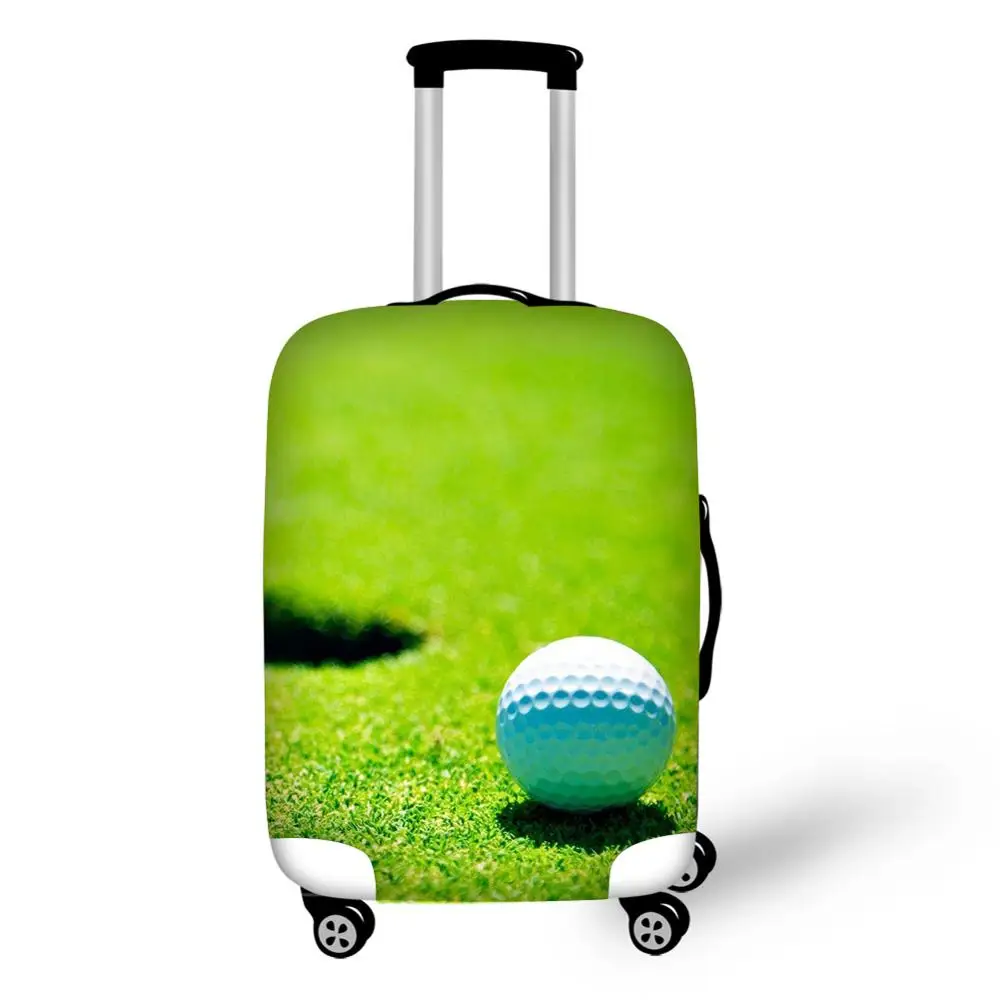 Football Basketball Golf Soccer Patterns Luggage Elastic Suitcase Protective Covers for 18-32 inch Trunk Case luggage Cover Bag