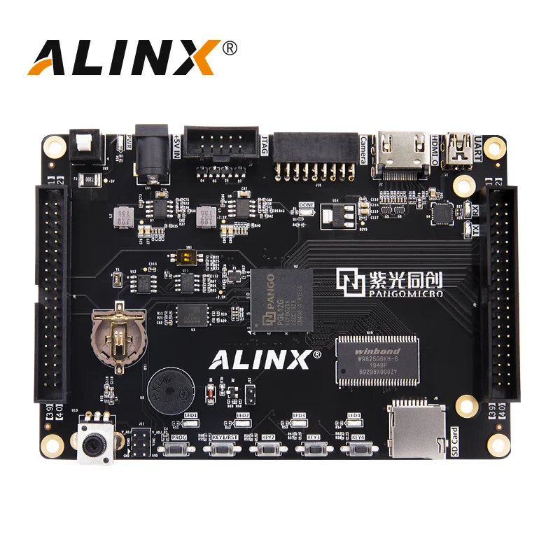 Imagem -06 - Alinx Pgl12g: Placa de Fpga Pangomicro Logotipos