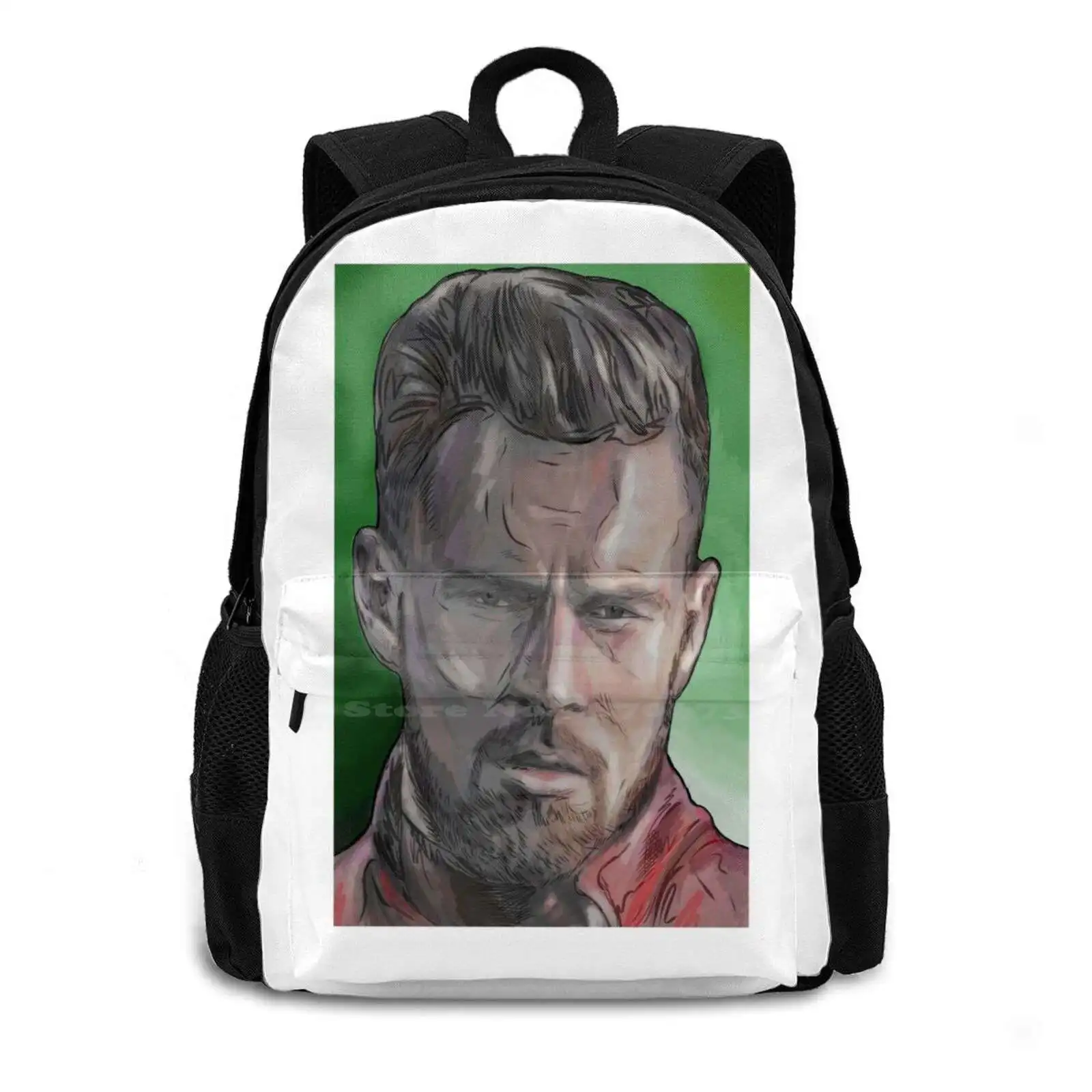 Aaron Ramsey Hot Sale Schoolbag Backpack Fashion Bags Aaron Ramsey Wales Football Soccer Sport