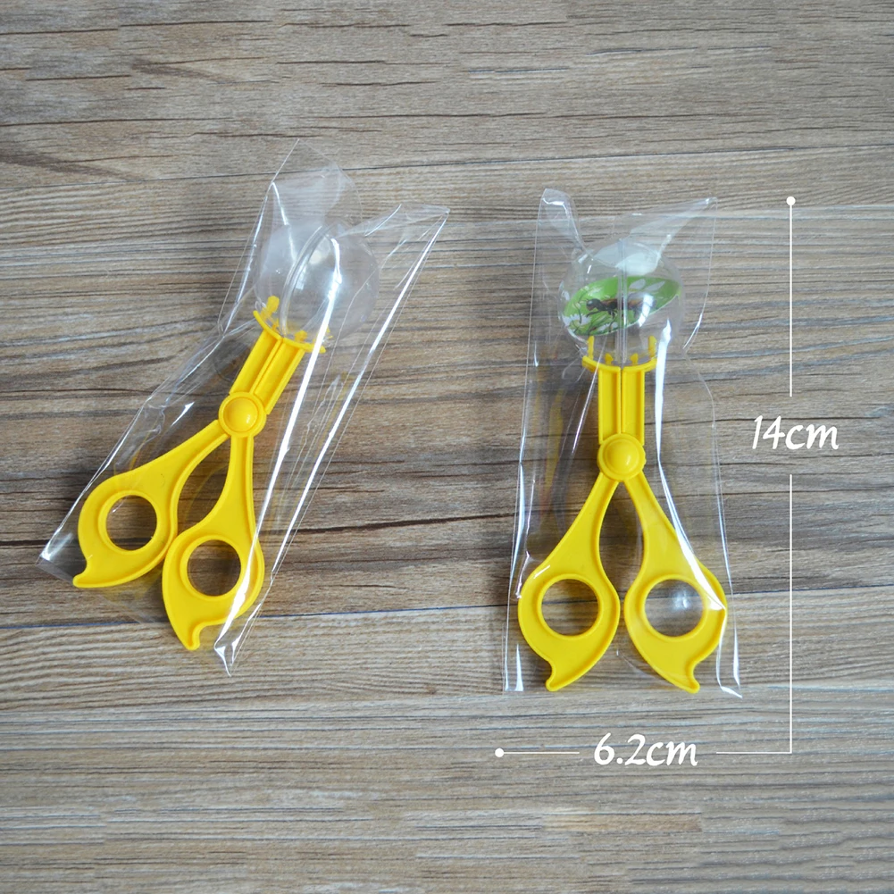 Bug Insect Catcher Scissors Tongs Tweezers Scooper Clamp Kids Toy Cleaning Tool For Children Toy Handy