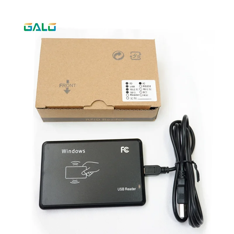 (5 Teile/los) 125Khz RFID Reader EM4100 USB Proximity Sensor Smart Card Reader Für Access Control