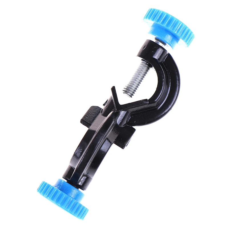 New Lab Stands Double Top Wire Clamps Holder Metal Grip Supports Right Angle Clip school accesseries