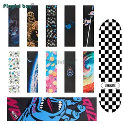 Playful Bag 83x23cm Double rocker skateboard DIY sandpaper OS780 skateboard decorative sticker Sandpapaer with pattern AMB67