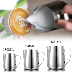 Fashion Stainless Steel Craft Cappuccino Milk Jugs Espresso Coffee Latte Cream Frothing Pitcher Maker Art Mug Cup Dining Tools