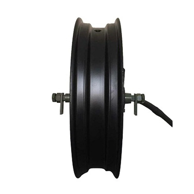 QSMOTOR 17inch 4000W Electric Motorcycle Wheel Hub Motor (40H)  V3 Type